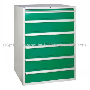Euroslide Storage Cabinet 6 Drawer 1200mm